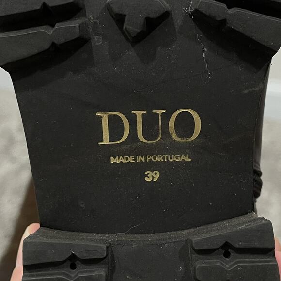 DUO Jeane Knee High Boots Women’s EU 39 / US 8 Brown Leather Riding Equestrian - Picture 11 of 13